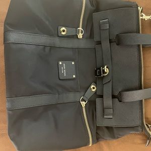 Henri Bendel black Jet setter bag